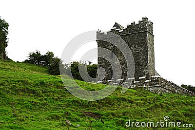 West face of Anchorite cell in ancient Ireland Stock Photo